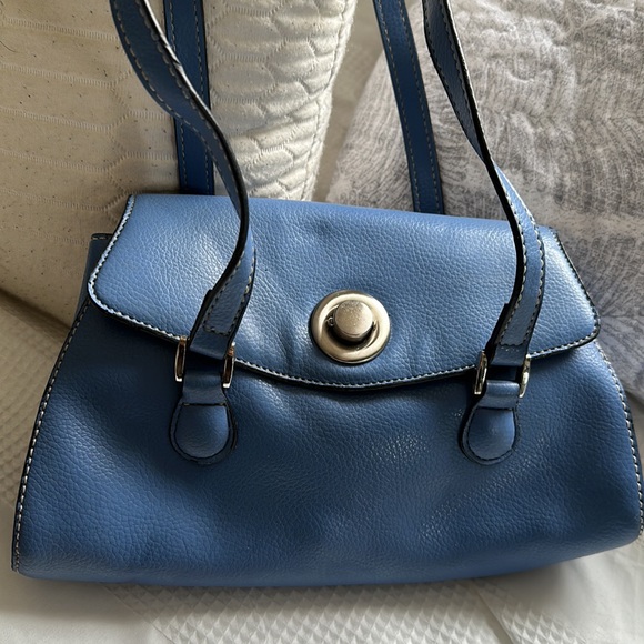 Vintage blue purse - Picture 2 of 8